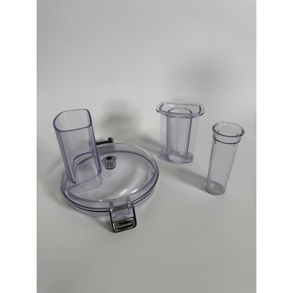 KitchenAid KFP0718CU 7-Cup Food Processor Lid and Pusher Set Clear Replacement